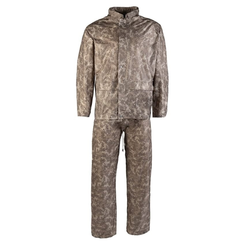 Conjunto impermeable PVC ACU DIGITAL (chaqueta y pantalón) en bolsa