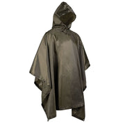 Imagen del poncho ligero BASIC rip-stop verde