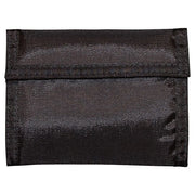 Cartera COMMANDO negra de nylon 100% - 22 x 12 cm, 5 bolsillos interiores, cierre velcro