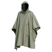 Poncho US Rip-Stop Verde, poncho militar impermeable con bolsa de transporte, 210 x 150 cm