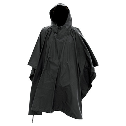 Poncho US Rip-Stop Verde, poncho militar impermeable con bolsa de transporte, 210 x 150 cm