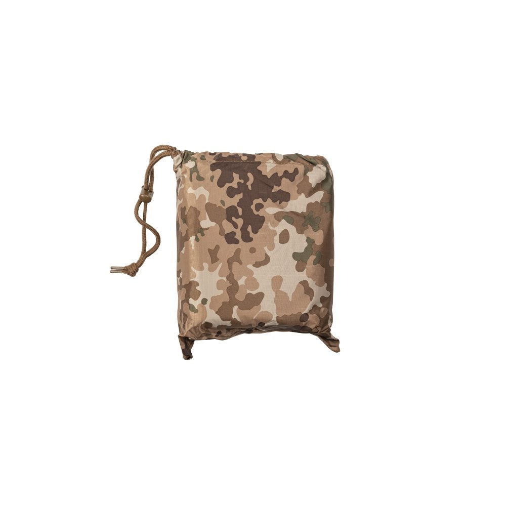 Poncho US Rip-Stop ARID FLECK, amplio con capucha y ojales