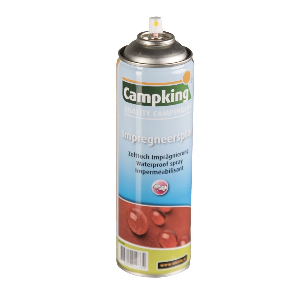 Spray impregnador CAMPING 500 ml para lonas, tiendas, mochilas, ropa y calzado
