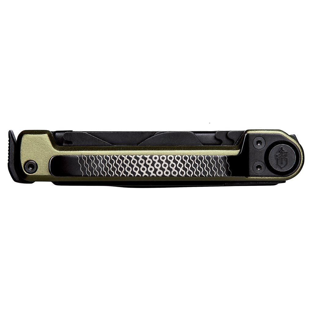 Navaja plegable ARMBAR SCOUT Burnt Orange con clip metálico, 7 herramientas, cerrada (≈9 cm)