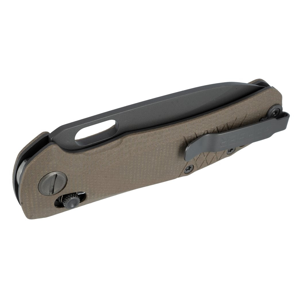 Navaja plegable SCOUT, cuchillo robusto para camping con empuñadura cómoda