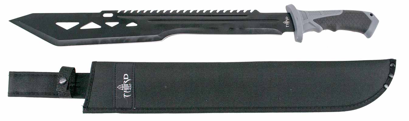 Imagen de Machete Cortacañas Acero Inox 64,2 Cm Third Ref. 10697Bk parte de nuestra colección en Espadas y más, sitio oficial.