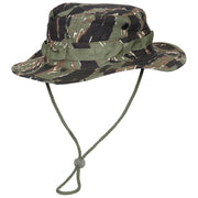 Sombrero US GI Rip-Stop CAMO en camuflaje, 100% algodón con ventilación