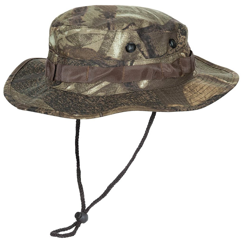 Sombrero US GI Rip-Stop WIDTREE CAMO, 100% algodón, orificios de ventilación