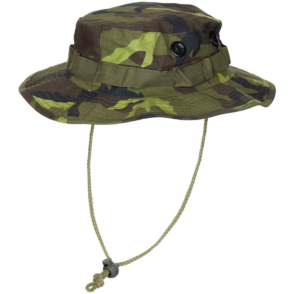 Sombrero rip-stop CZ vz.95 en 100% algodón, estilo US GI con ventilación