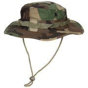Sombrero US GI rip-stop WOODAND, tejido resistente 100% algodón, con orificios de ventilación