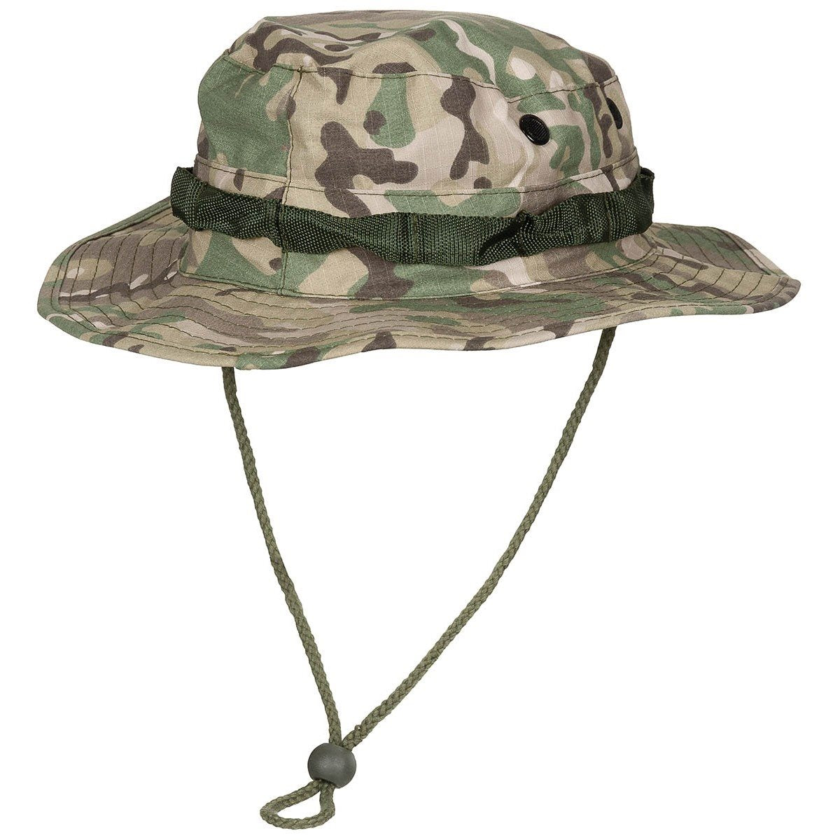 Sombrero US GI rip-stop con ojales de ventilación, 100% algodón rip-stop