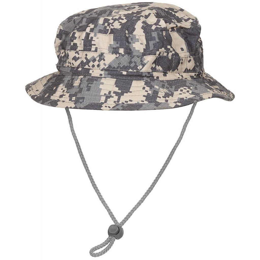Sombrero Special Forces tipo británico en rip-stop con cordón bajo barbilla ajustable