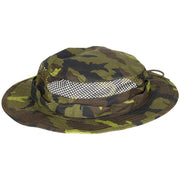 Sombrero Klobouk Mesh Boonie CZ vz95 con malla perimetral y cordón ajustable