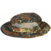 Sombrero Boonie de malla FLECKTARN con ventilación perimetral y cordón ajustable