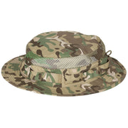 Sombrero Boonie Mesh con malla perimetral y cordón ajustable