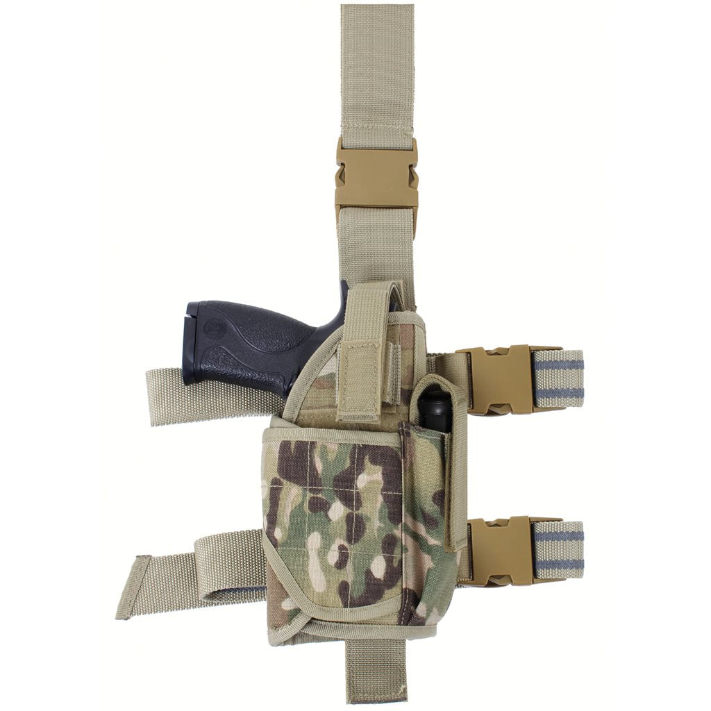 Funda muslera para pistola UNI DELUXE MULTICAM, nylon 1000D Cordura