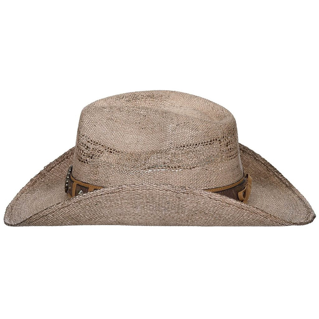 Sombrero vaquero de paja GEORGIA de FOX OUTDOOR, talla única, vista frontal