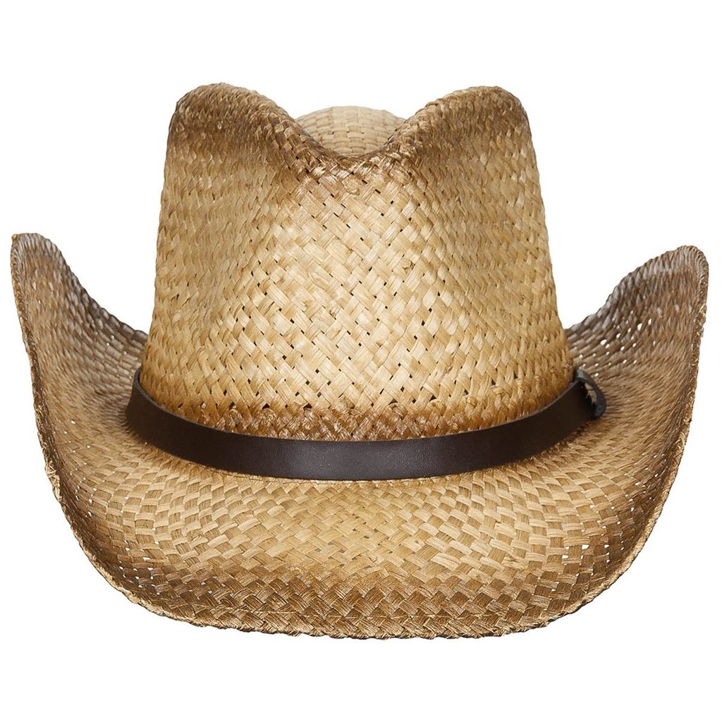 Sombrero vaquero SUNBURST de FOX OUTDOOR, papel reforzado con aspecto de paja, talla universal