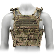 Portaplacas VESTA REAPER, diseño modular con corte láser compatible con MOLLE/PALS