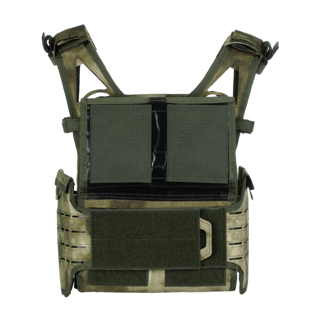 Vesta REAPER porta placas ligero compatible con MOLLE/PALS