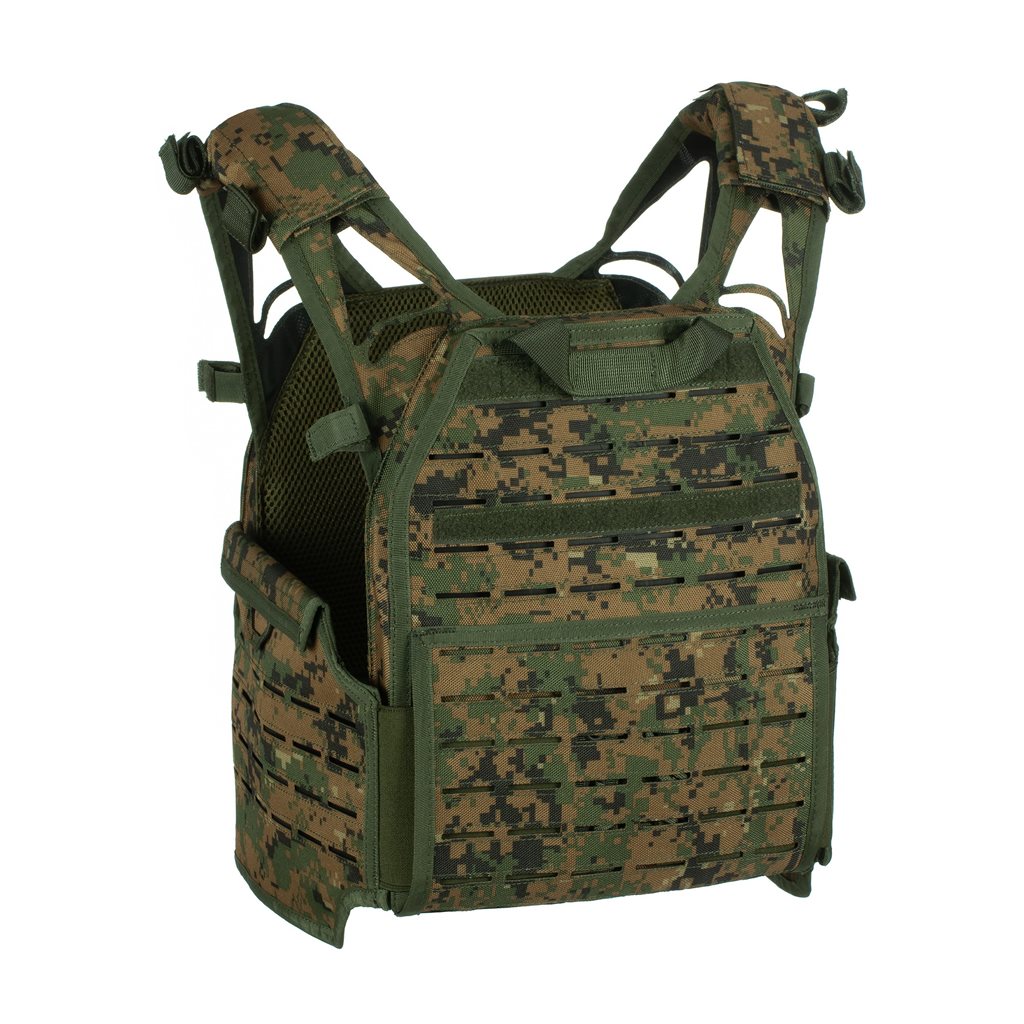 Vesta REAPER porta placas ligero compatible con MOLLE/PALS