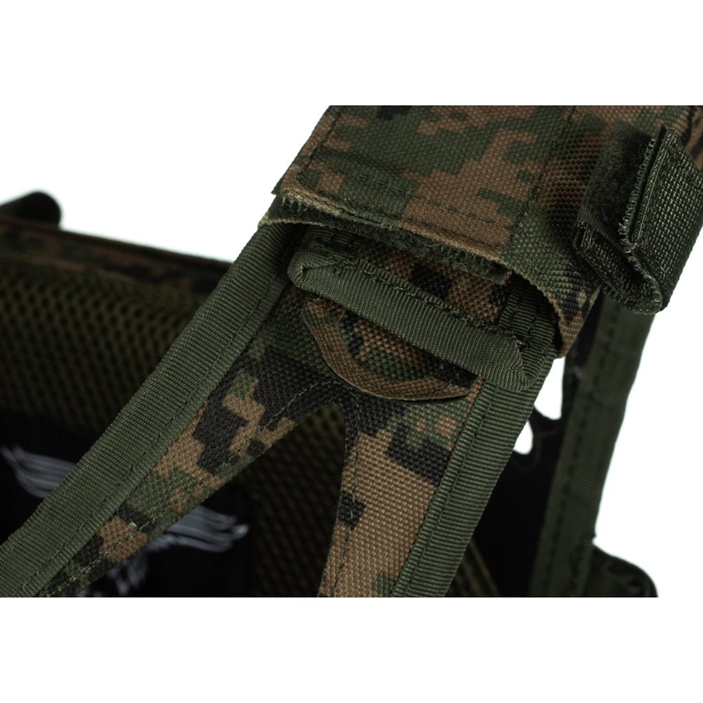 Vesta REAPER porta placas ligero compatible con MOLLE/PALS