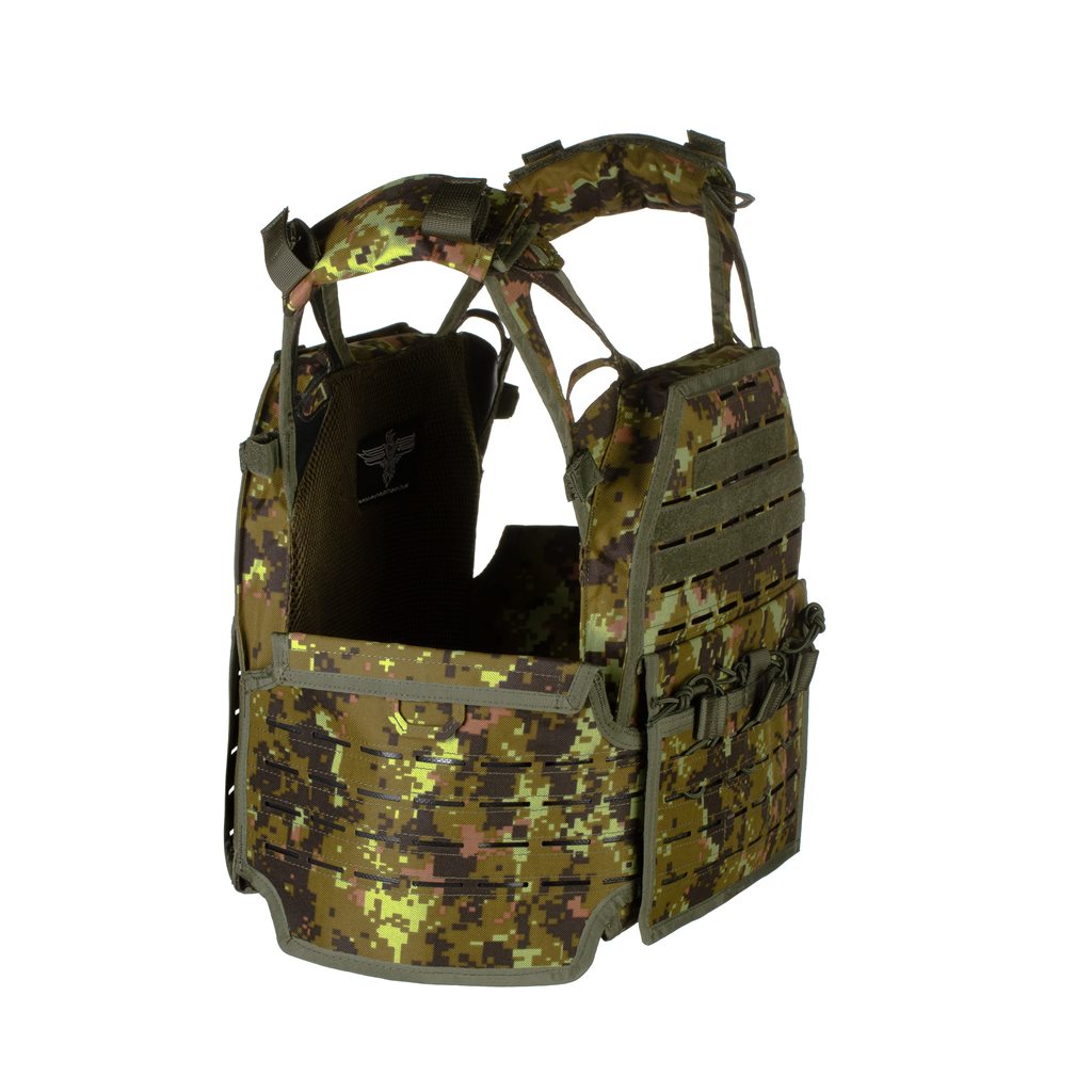 Vesta REAPER porta placas ligero compatible con MOLLE/PALS