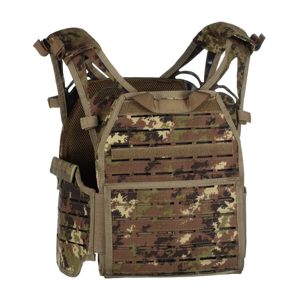 Vesta REAPER porta placas ligero compatible con MOLLE/PALS