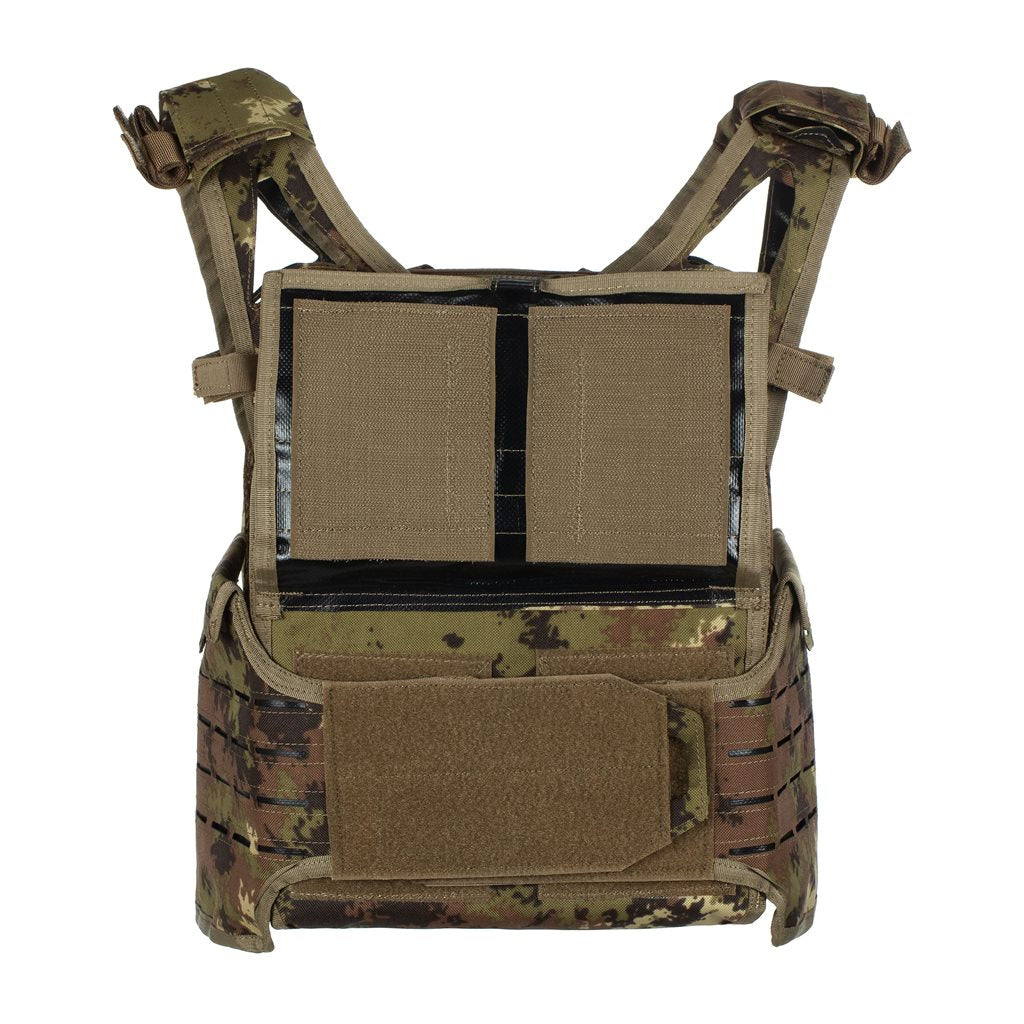 Vesta REAPER porta placas ligero compatible con MOLLE/PALS