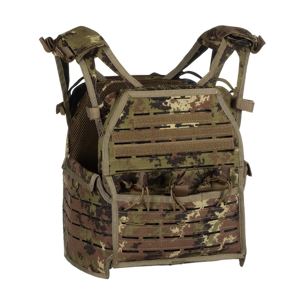 Vesta REAPER porta placas ligero compatible con MOLLE/PALS