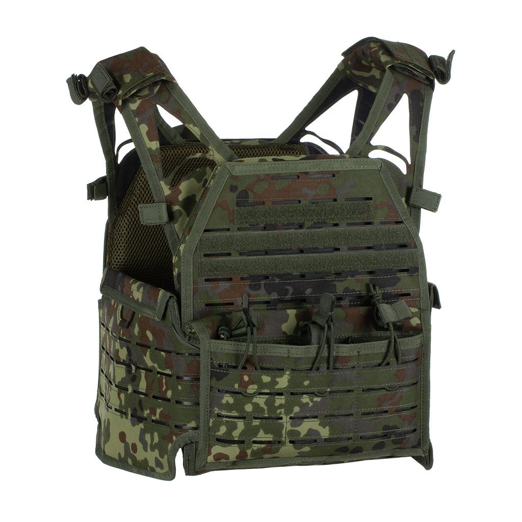 Vesta REAPER porta placas ligero compatible con MOLLE/PALS