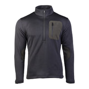 Sudadera THERMO-FLEECE 3/4 zip negra