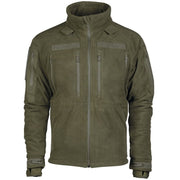 Chaqueta fleece verde con membrana TPU PLUS