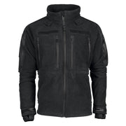 Chaqueta fleece negra con membrana TPU modelo PLUS