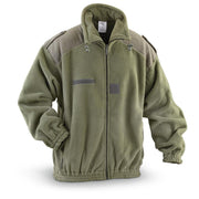 Chaqueta polar francesa verde original