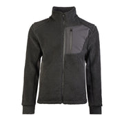 Sudadera BEARFORCE Cold Weather negra en Sherpa fleece con paneles laterales elásticos de softshell