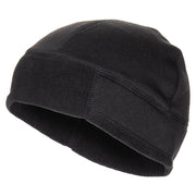 Gorro polar extra cálido negro en material polar 100% poliéster