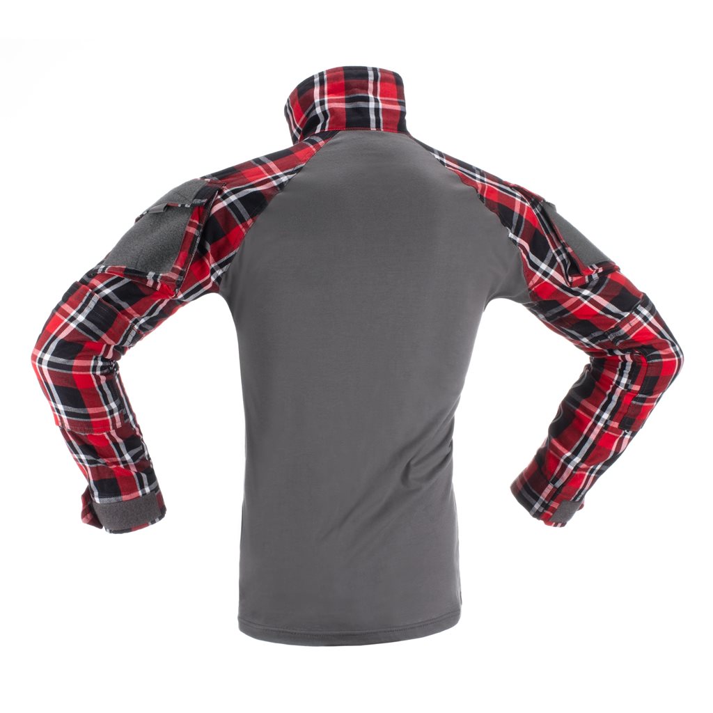 Camisa táctica con acabado de franela