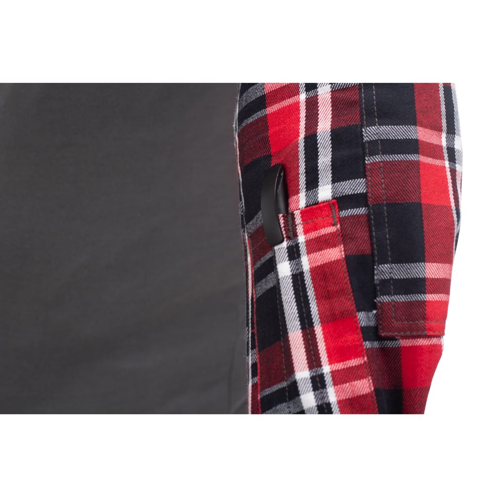 Camisa táctica con acabado de franela