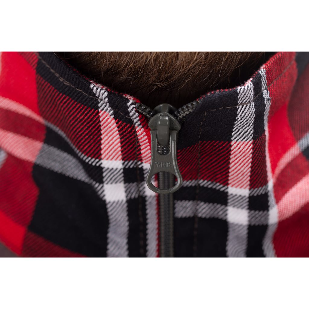 Camisa táctica con acabado de franela