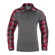 Camisa táctica con acabado de franela