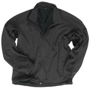 Bunda SOFTSHELL LIGHT ČERNÁ, chaqueta softshell ligera negra de Mil-Tec