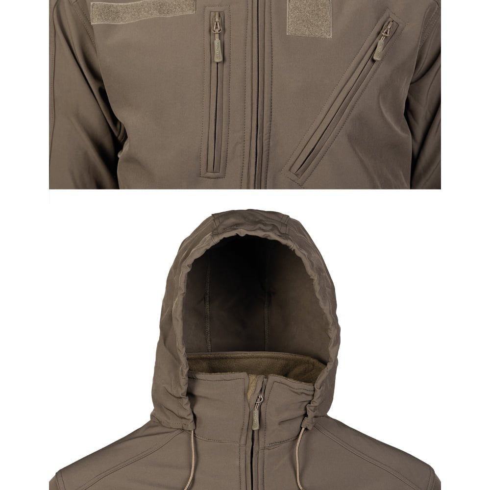 Chaqueta softshell CU 14 vista frontal