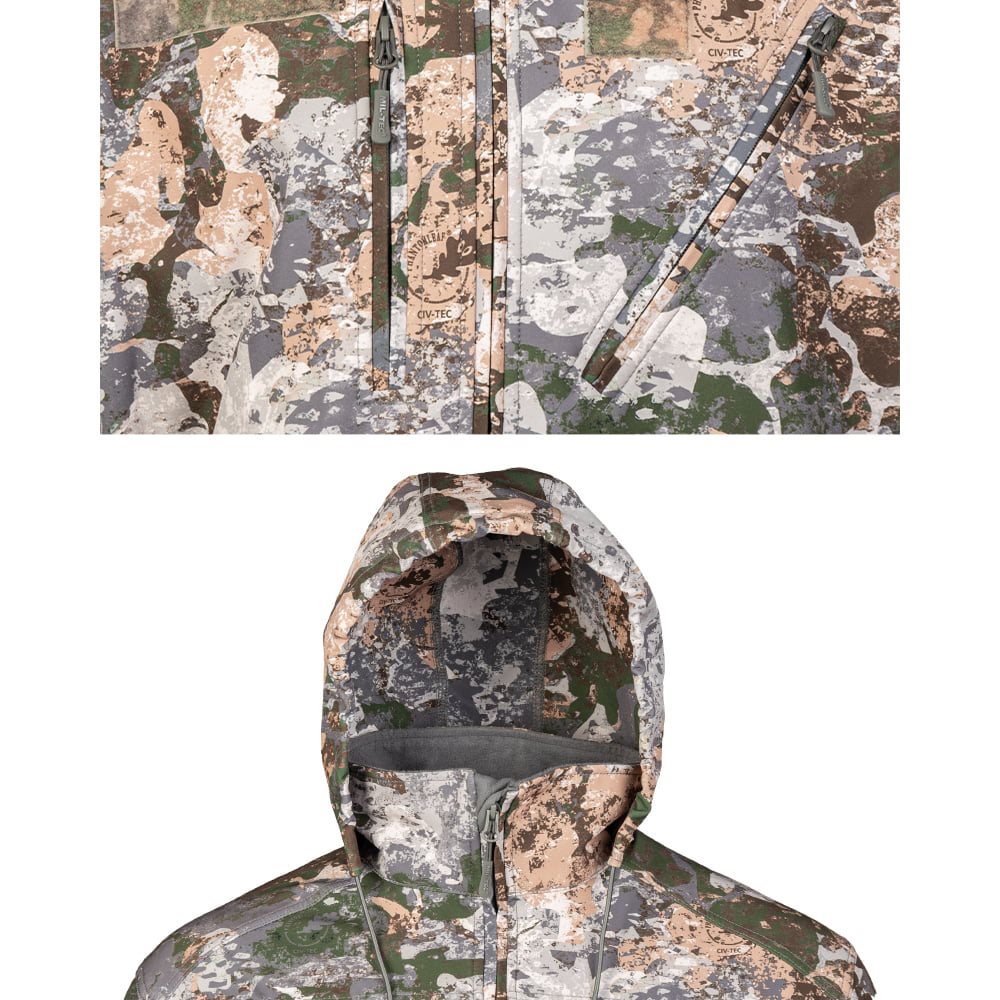 Chaqueta softshell SCU 14, vista frontal de la prenda