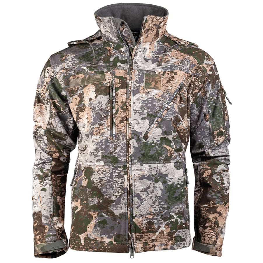 Chaqueta softshell SCU 14, vista frontal de la prenda