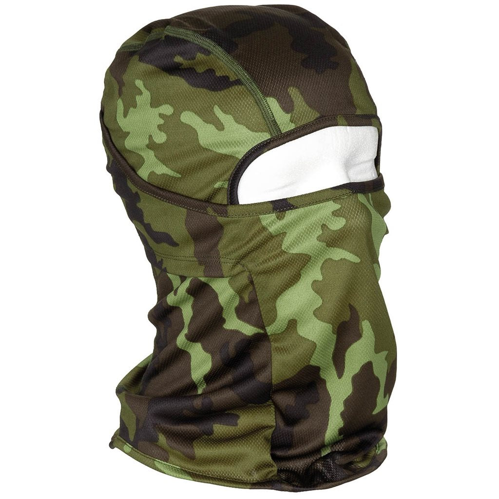 Pasamontañas MISSION vz.95 camuflaje bosque, un único orificio