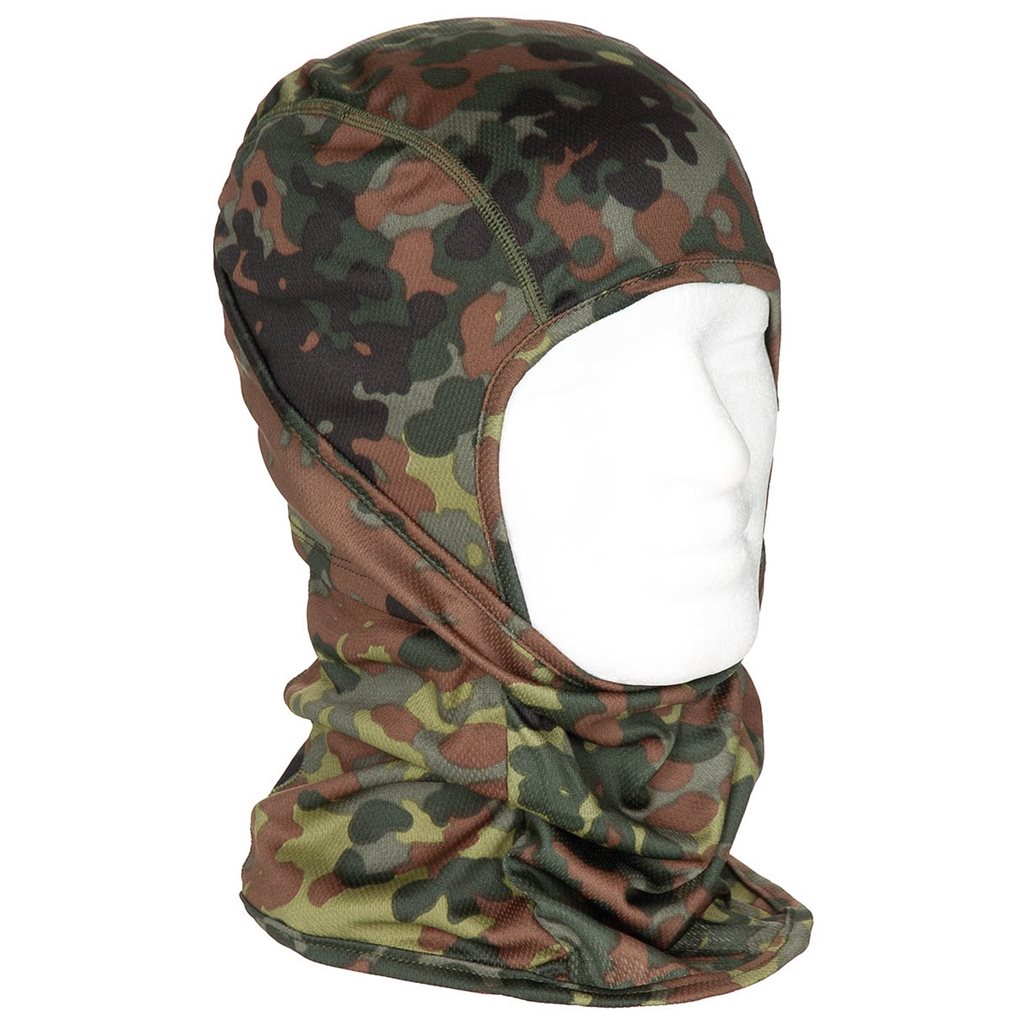 Pasamontañas MISSION en patrón FLECKTARN, imagen del producto