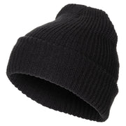 Gorro de punto acrílico negro - Čepice pletená Acryl ČERNÁ