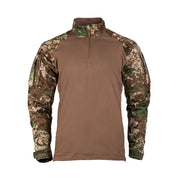 Camisa táctica CIV-TEC WASP I Z2, corte ceñido, mangas rip-stop y axilas con malla