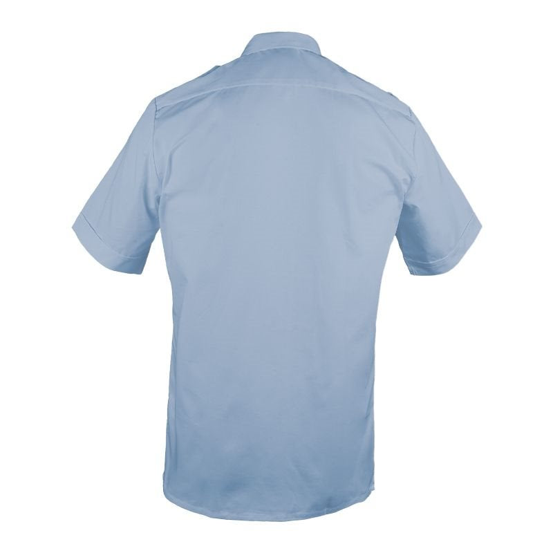 Camisa SERVIS con botones, 2 bolsillos de pecho con solapa, hombreras y tejido 65% poliester 35% algodon